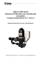 Arkal SPIN KLIN SK compact 2 Manual De Operacion, Servicio Y Mantenimiento