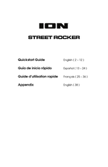 ION STREET ROCKER Guia De Inicio Rapido