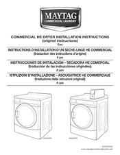 Maytag MDG25PD Instrucciones De Instalación