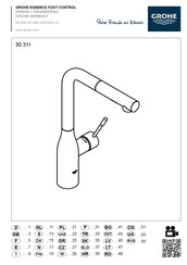 Grohe 30 311 Manual De Instrucciones