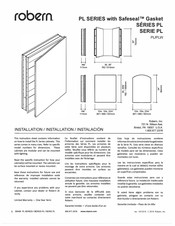 Robern Safeseal PL Serie Manual De Instalación