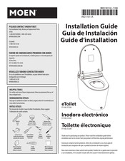 Moen ET2200 Guia De Instalacion