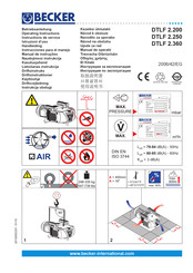 Becker DTLF 2.200 Instrucciones Para El Manejo