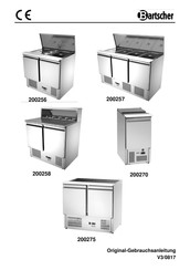 Bartscher 200257 Manual De Instrucciones