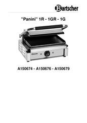 Bartscher Panini 1R Manual De Instrucciones