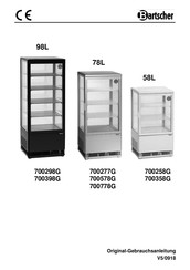 Bartscher 700358G Manual De Instrucciones