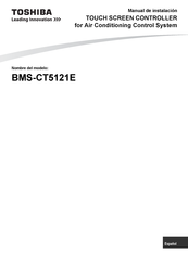 Toshiba BMS-CT5121E Manual De Instalación