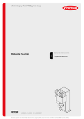 Fronius Robacta Reamer Manual De Instrucciones