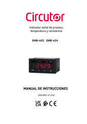 Circutor DHB-424 Manual De Instrucciones