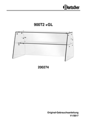 Bartscher 900T2 +GL Manual De Instrucciones