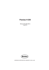 Nordson H-200 Manual De Instrucciones