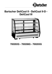 Bartscher DeliCool II-D Manual De Instrucciones