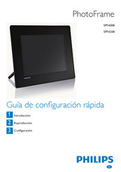 Philips PhotoFrame SPF4208 Guía De Configuración Rápida