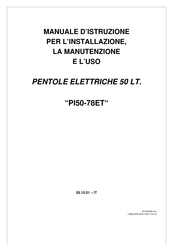 Lotus PI50-78ET Instrucciones De Instalación, Uso Y Mantenimiento