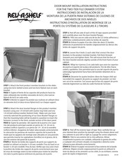 Rev-A-Shelf RAS-FD-KIT Instrucciones De Instalación