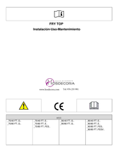 Hosdecora 70/80 FTFES Serie Instalación, Uso, Mantenimiento
