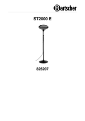 Bartscher ST2000 E Manual De Instrucciones