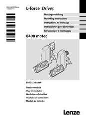 Lenze L-force E84DZEVBLPNP Instrucciones Para El Montaje