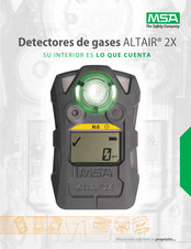 Msa ALTAIR 2X Manual Del Usario