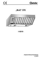 Bartscher 116019 Manual De Instrucciones