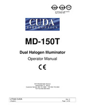 Cuda Fiberoptics MD-150T Manual De Uso