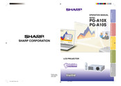 Sharp PG-A10S Manual De Instrucciones