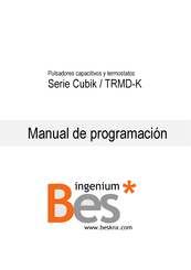 Bes Ingenium TRMD-K Manual De Programación