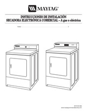 Maytag MDE17PRAYW0 Instrucciones De Instalación