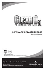 Paramount Clear O3 Manual De Instalación