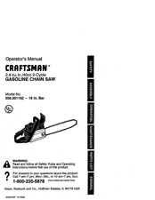 Craftsman 358.351162 Manual Del Operador