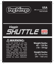 Peg-Perego Viaggio SHUTTLE 120 Instrucciones De Uso