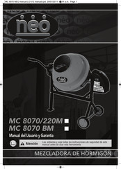 NEO MC 8070 BM Manual Del Usuario