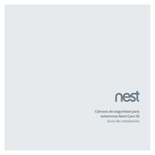 nest Cam IQ Guia De Instalacion