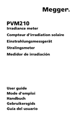 Megger PVM210 Guia Del Usuario