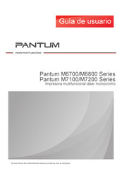 Pantum M7200FD Serie Guía De Usuario