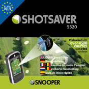 Snooper shotsaver S320 Guia De Inicio Rapido