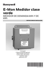 Honeywell E-Mon Instrucciones De Instalación