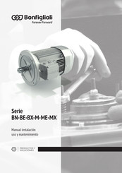 BONFIGLIOLI BX 100 Manual Instalación Uso Y Mantenimiento
