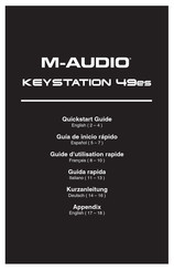 M-Audio KEYSTATION 49es Guia De Inicio Rapido