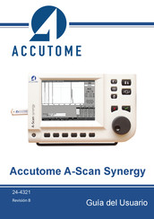 Accutome A-Scan Synergy Guia Del Usuario