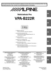 Alpine VPA-B222R Manual De Operación