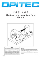 Opitec 105.180 Manual De Instrucciones