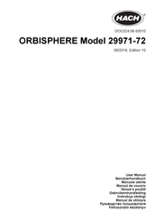 Hach ORBISPHERE 29971 Manual De Usuario