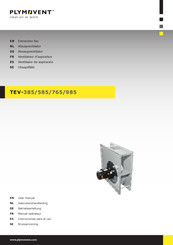 PLYMOVENT TEV-385 Instrucciones Para El Uso