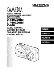 Olympus Camedia D-580ZOOM Manual Básico