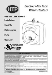 HTP Everlast 4 Manual De Uso Y Cuidado