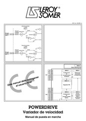 Leroy-Somer POWERDRIVE Manual De Puesta En Marcha