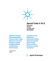 Agilent Technologies Special Turbo-V 1K-G Manual De Instrucciones