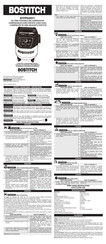 Bostitch BTFP02011 Manual De Instrucciones