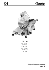 Bartscher 174301 Manual De Instrucciones